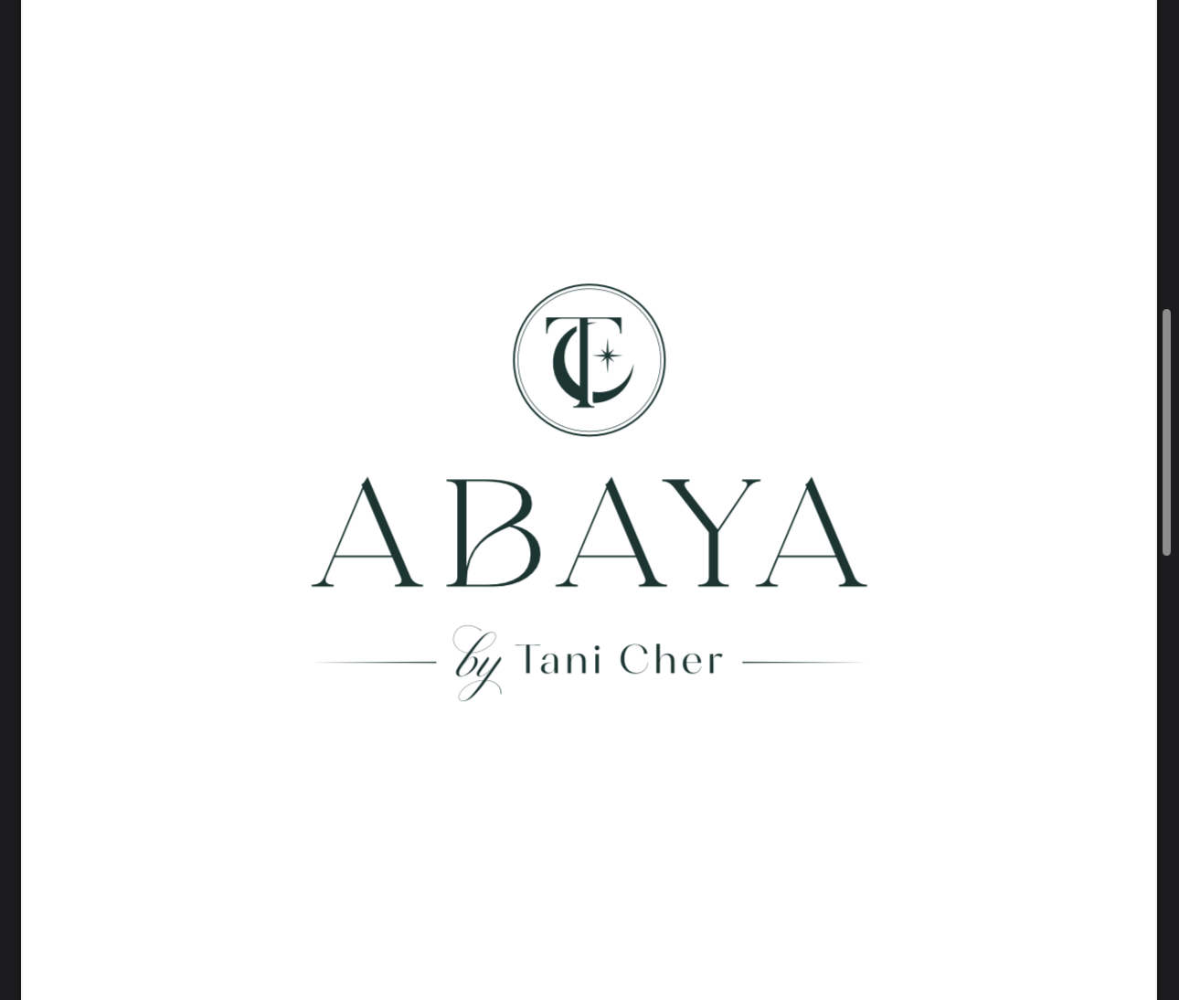 Abaya by TaniCher