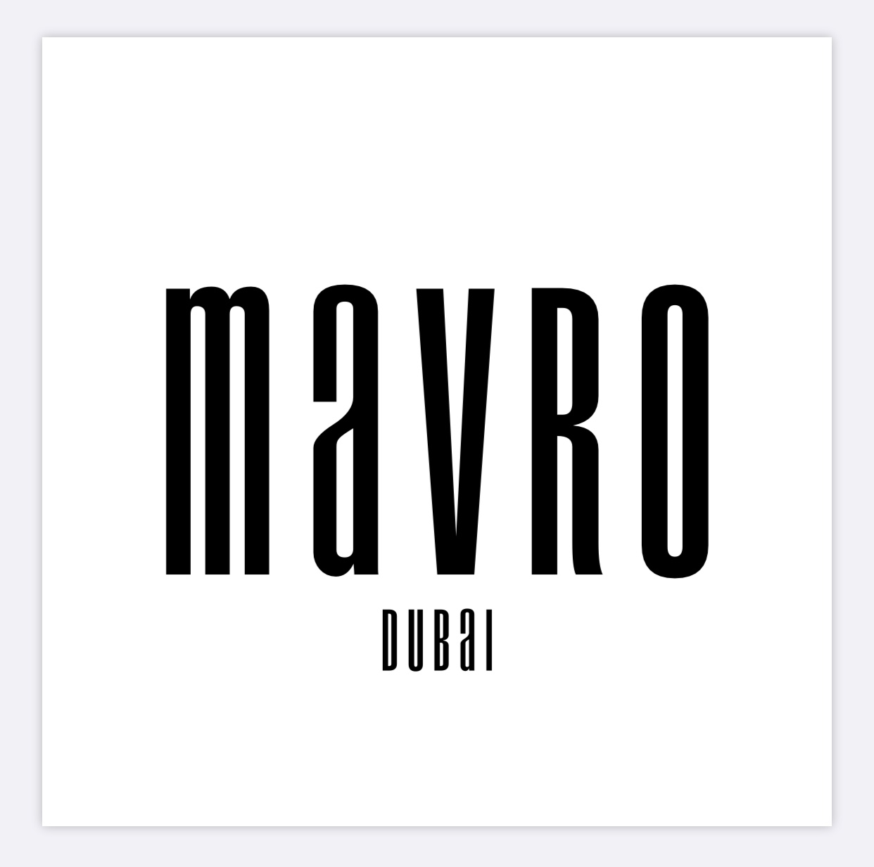 Mavro Dubai